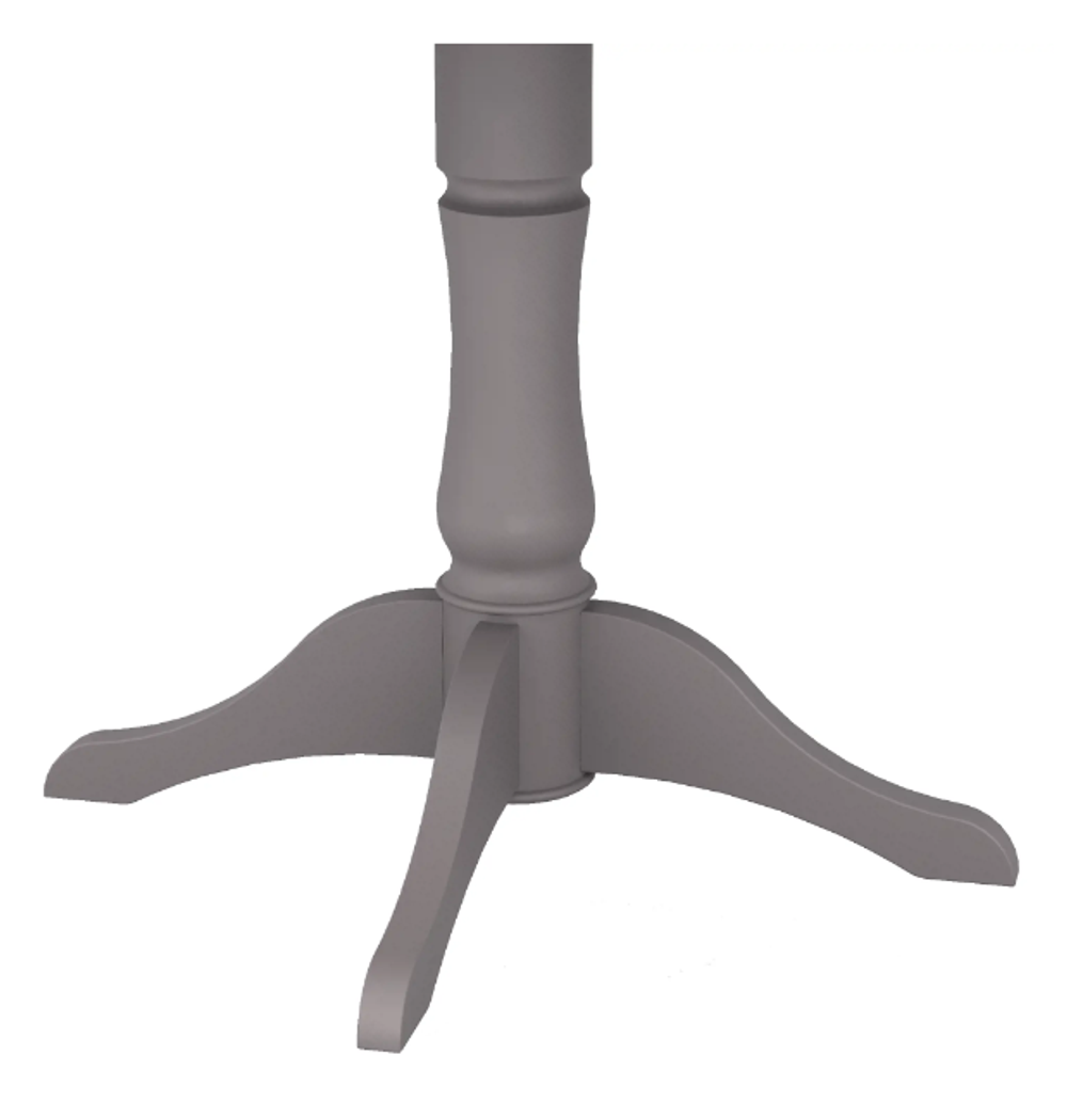 Стол деревянный АМАДЕЙ 1 (PRODUS 1), цвет графит/ тёмно-серый