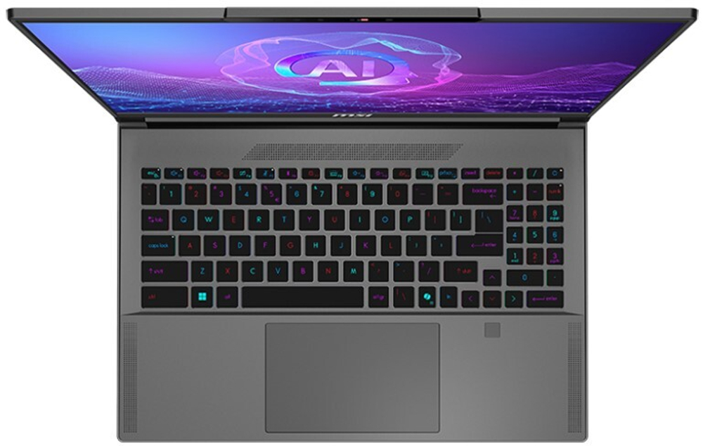 Ноутбук  MSI CREATOR A16 AI+ A3HVGG-268RU 16 ", Ryzen AI 300, 32 Гб RAM, 2 Тб SSD, GeForce RTX 4070, Серый