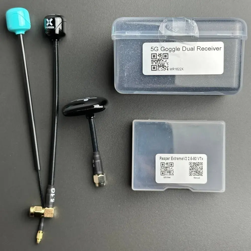 Набор передатчик+ приемник Foxeer 4.9G Low band Goggles