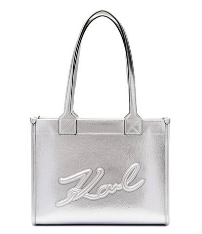 Сумка-шопер Karl Lagerfeld - серебряный(245W3092)