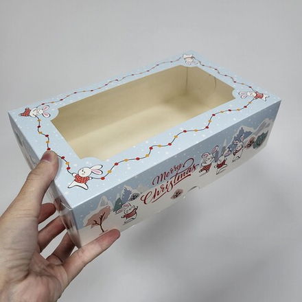 Коробка 25*15*7 см для зефира Зайчата