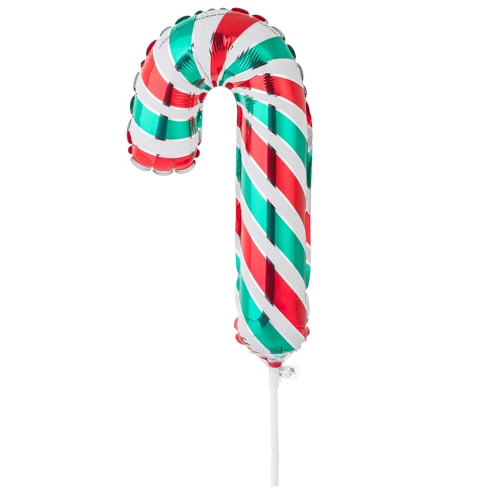 К Мини-фигура Леденец трость Красный/Зеленый (12''/30 см)