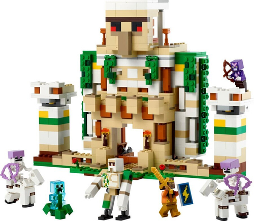 Конструктор LEGO Minecraft 21250 Крепость Железного Голема