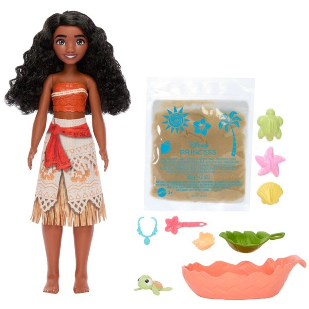 Disney Princess - THE ADVENTURES OF THE OCEAN набор + кукла Ваяна + аксессуары JFT12