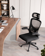 Кресло офисное TopChairs Airone черный