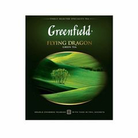 Чай GREENFIELD FLYING DRAGON зеленый 100 шт пакет. 2 г карт.упак.