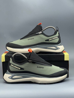 Кроссовки Salomon Gore-Tex ТЕРМО #300 (хаки)