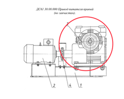 код 417134027 Редуктор 4-100-40-51-1-КУ1