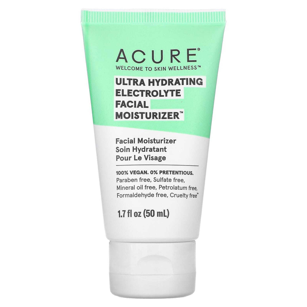 ACURE, Ultra Hydrating, электролитное увлажняющее средство для лица, 50 мл (1,7 жидк. унц.)