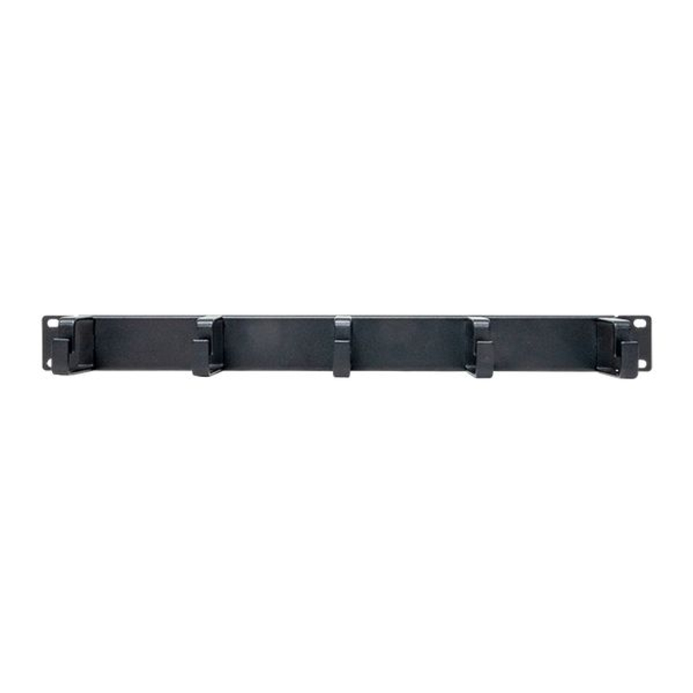 Кабельный органайзер TERACOM PRO 1U 5 колец чёрный