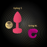 Gvibe Gring XL - Вибрирующее кольцо на палец 2 в 1, 5х3.7 см