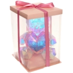 Сувенир светодиодный «Влюбленный мишка» 28*22*30 см, 200 ламп LED, USB, Белый