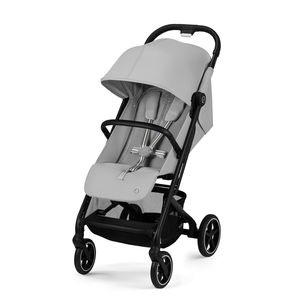 Cybex Прогулочная коляска Beezy Fog Grey с дождевиком и бампером