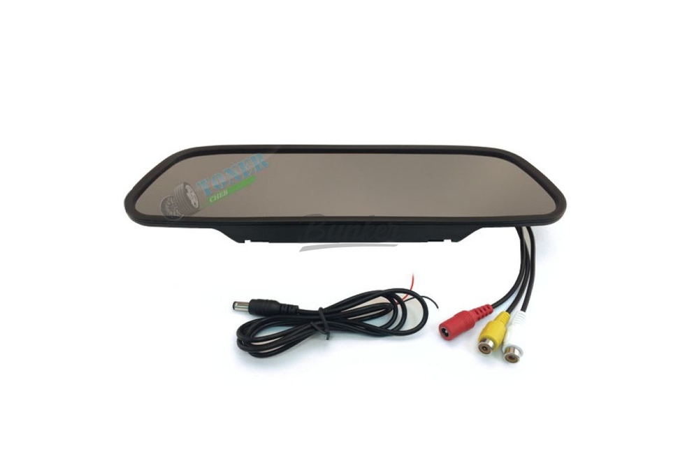 Зеркало-монитор заднего вида InterPower 5 дюймов, (компл.)