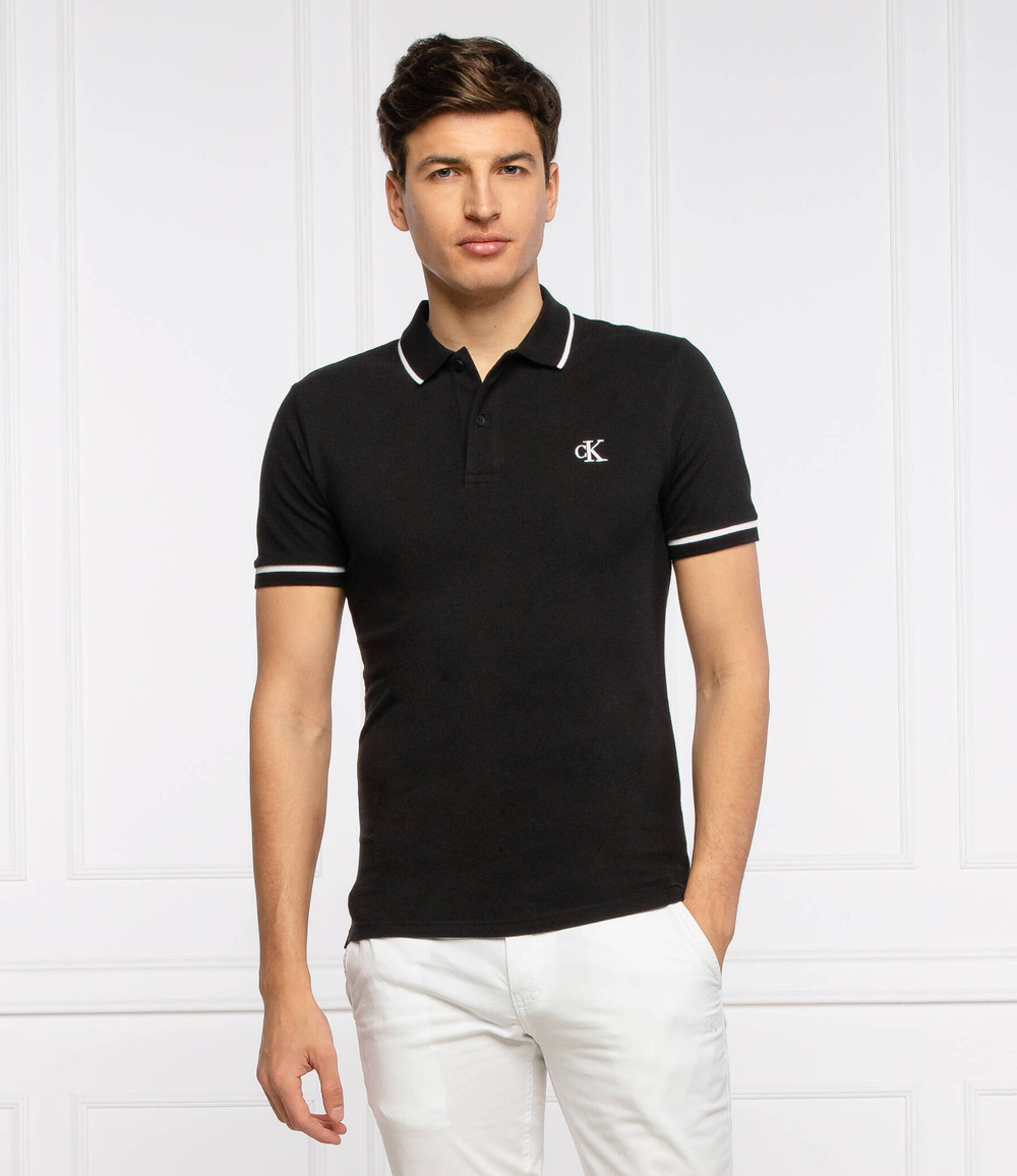поло CALVIN KLEIN JEANS - черный(J30J315603)