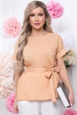 Блуза "Амади" (персик) Б5809 LT Collection (Акция)