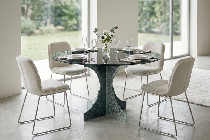 Обеденный стол Инь-Янь