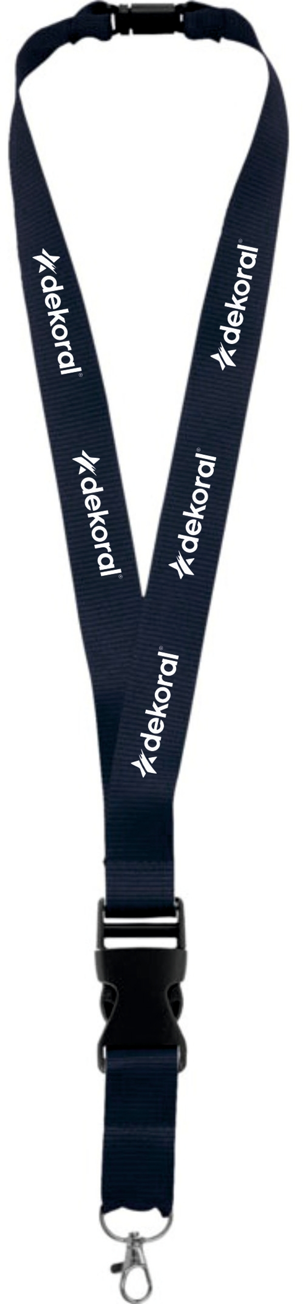 Шнурок Dekoral Yogi 2,5cm со съемным креплением ланьярд