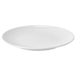 IKEA GODMIDDAG  (ИКЕА ГОДМИДДАГ)  -  Тарелка, белая, 20 см