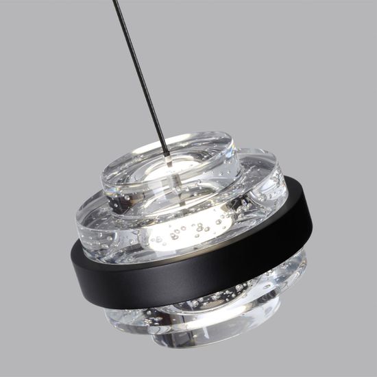 5031/6L L-VISION ODL24 000 чёрный/металл/акрил Подвес LED 6W 4000K 432лм KLOT