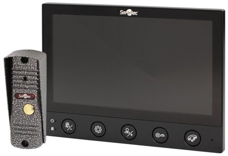 ST-MS607S-BK Комплект вызывной панели с монитором Smartec