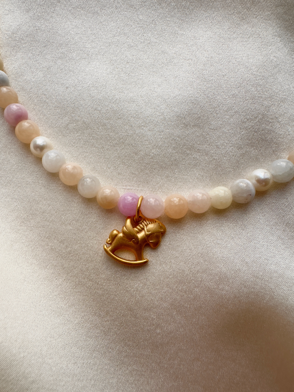 Ожерелье Прекрасное далёко с жемчугом