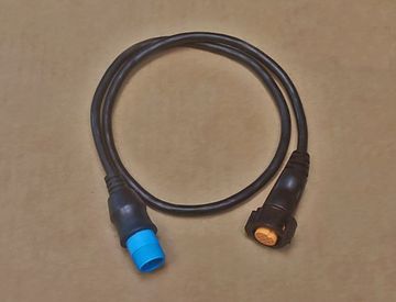 Кабель переходник для Garmin с 8-pin трансдьюсера на 12-pin эхолот