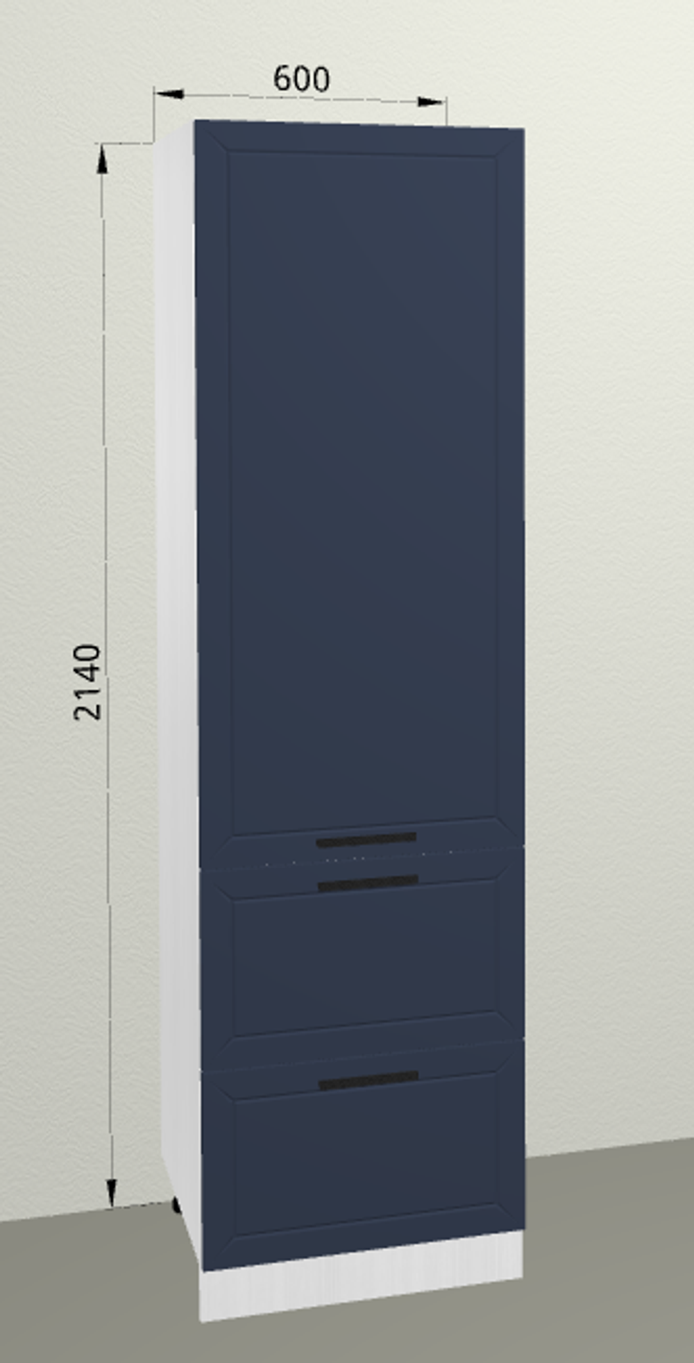 Пенал ПС62 Монс индиго