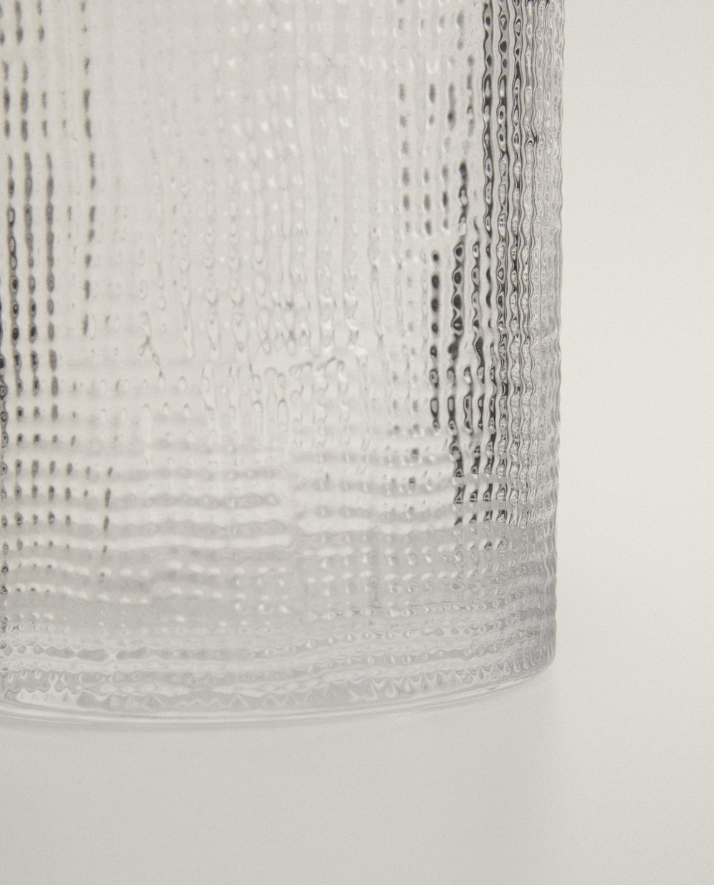 Zara Home кувшин из стекла, цвет прозрачный, 20 см