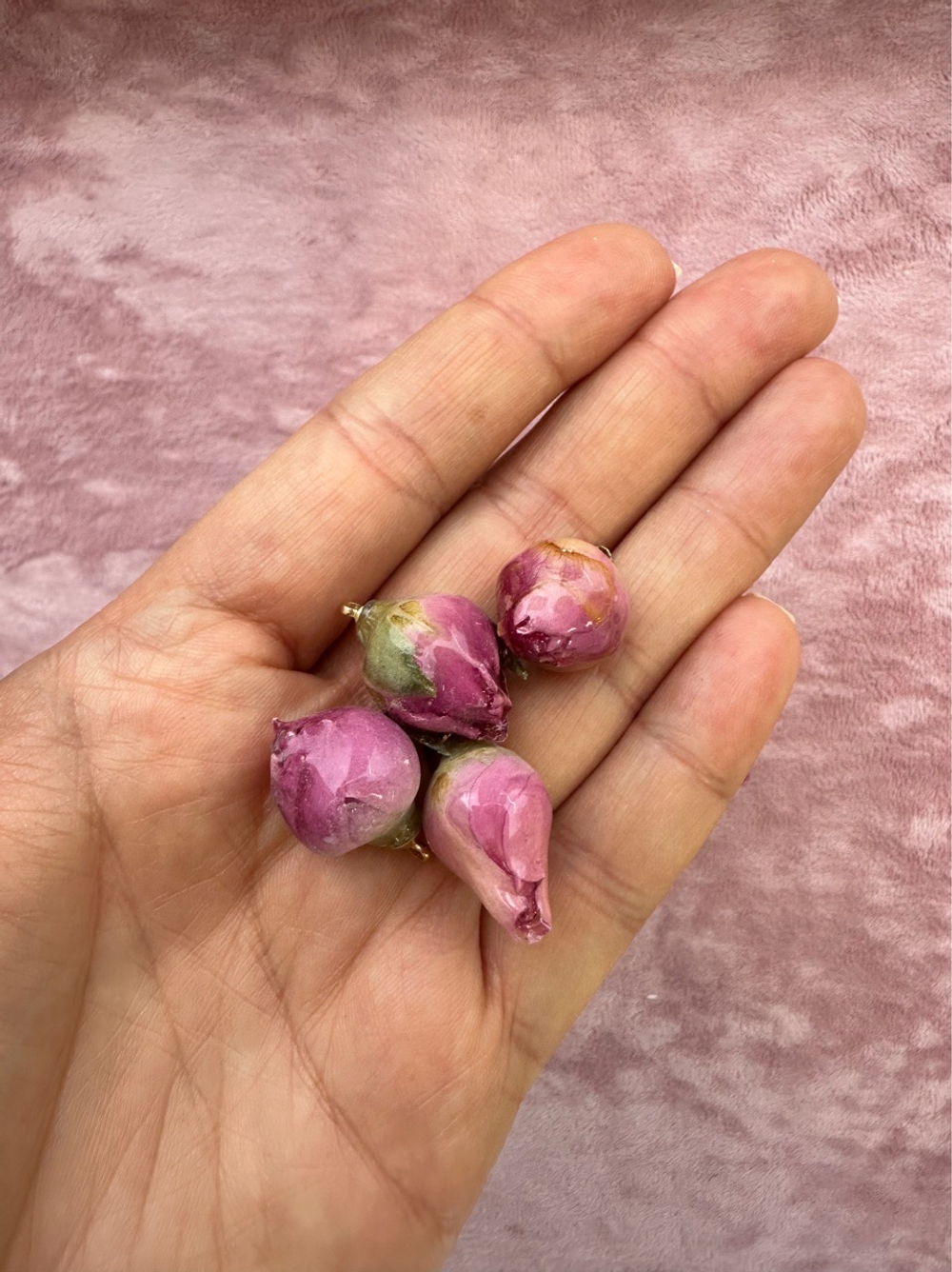 Подвеска "Роза" (закрытый бутон-мини)