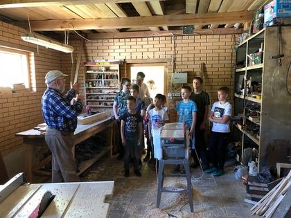 Мастер-класс по столярному делу