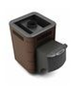 Печь для бани TMF Оса Carbon антрацит нержавеющая дверь короткий канал