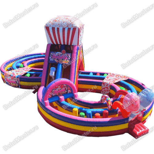 Надувная полоса "Попкорн"