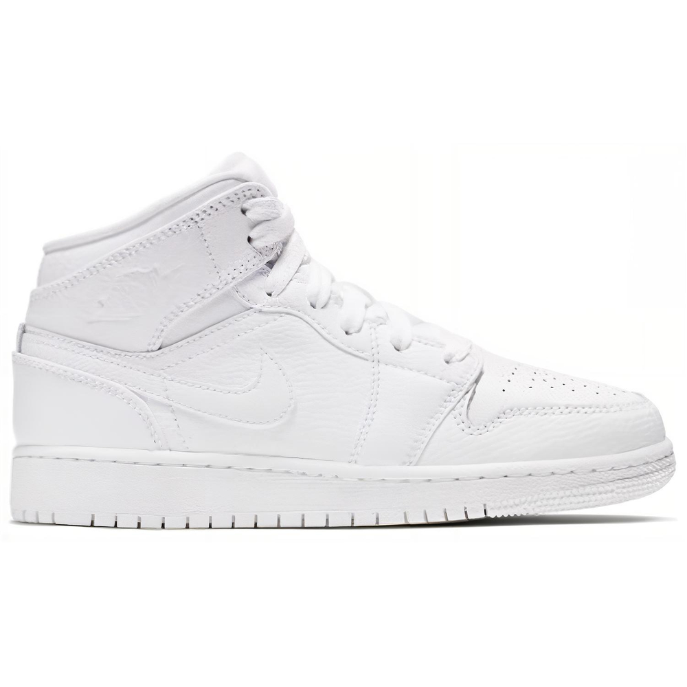 Jordan 1 Mid Triple White 2019 GS