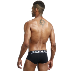 Мужские трусы брифы черные JOCKMAIL JM2023-2
