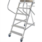 Вышка - стремянка разборная на колесах (150 кг) MEGAL ВС-3.0
