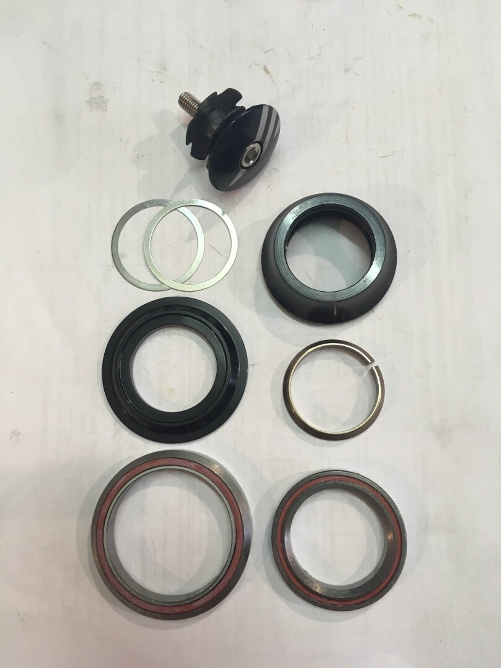 Рулевая колонка, H373+C2861TT, 1 1/8" - 1,5" Tapered, безрезьбовой, черный, RHSDED300149