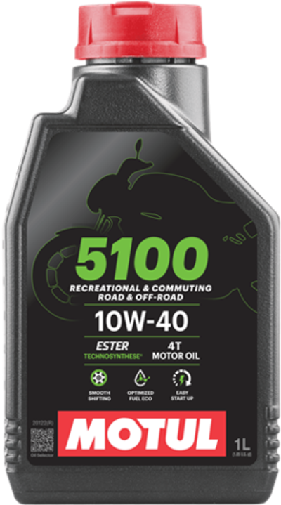 MOTUL 5100 4T 10W40 (1л) VN Technosynthese моторное масло (мото)
