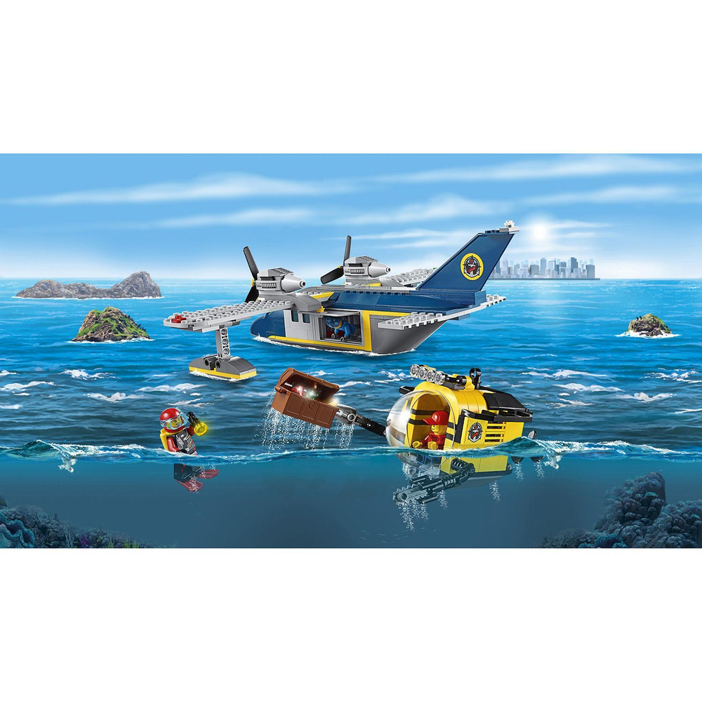 LEGO City: Глубоководная исследовательская база 60096 — Deep Sea Explorers — Лего Сити Город