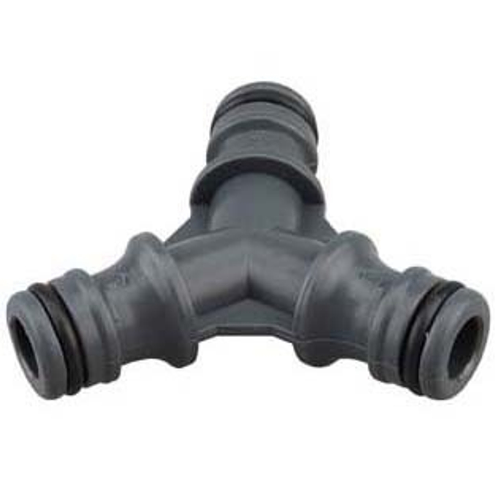 Тройник коннектор-коннектор для ПОЛИВА  БЕЛАМОС (240/20шт)