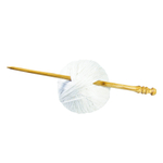 Деревянная заколка-шпилька из дерева вишня. Hю 11