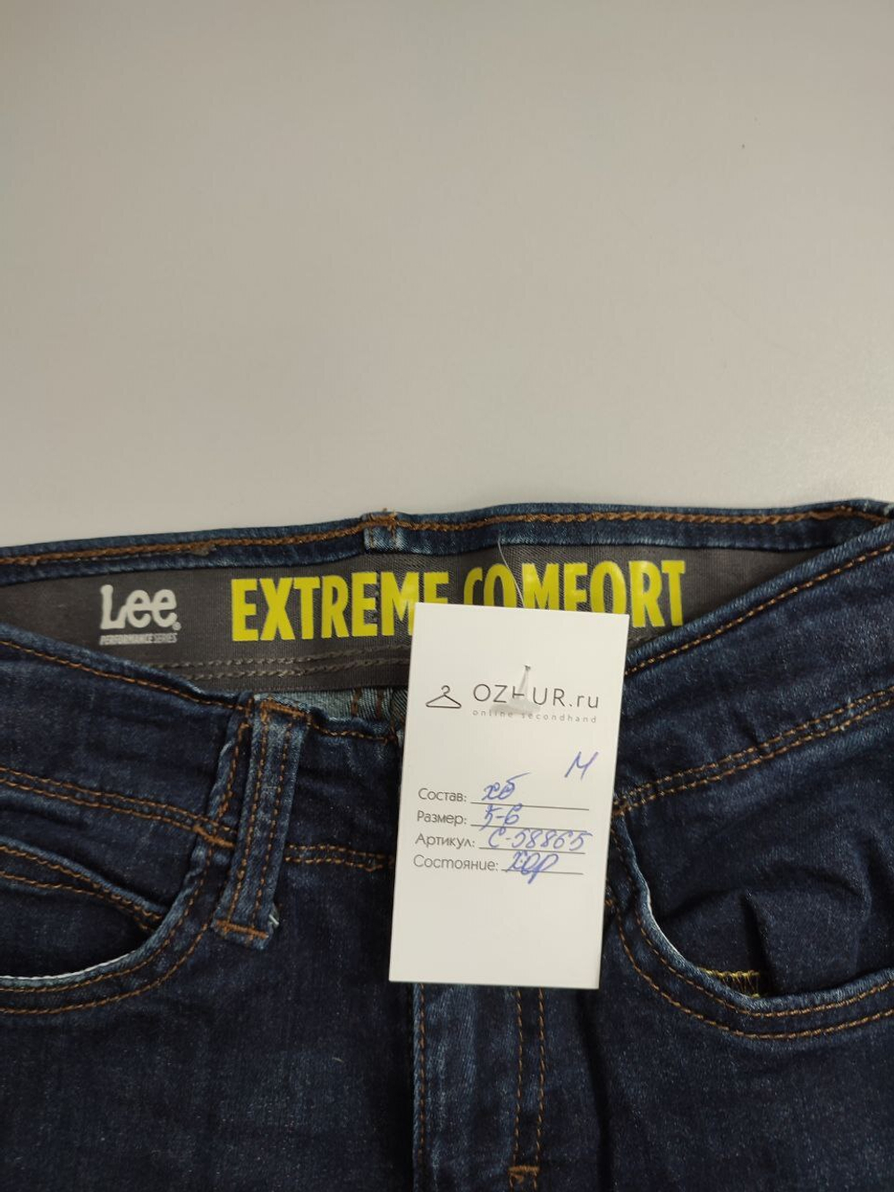 Джинсы Lee Regular повседневные на 5-6 лет