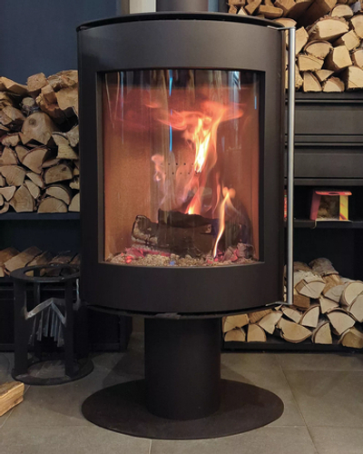 Печь-камин Астов Oval