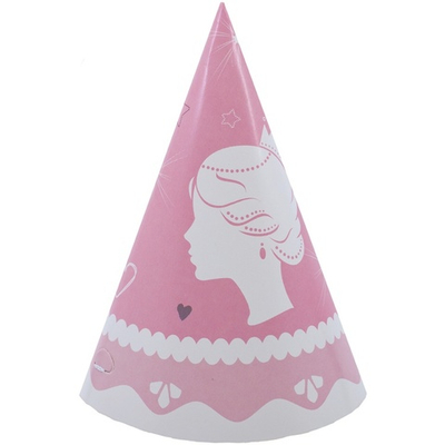 Колпаки праздничные «Принцесса», 6 шт