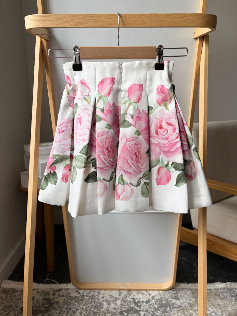 Атласная юбка в складку Monnalisa, 116