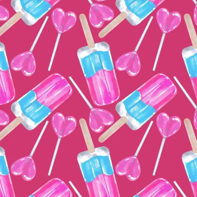 Мороженое, леденцы, лето