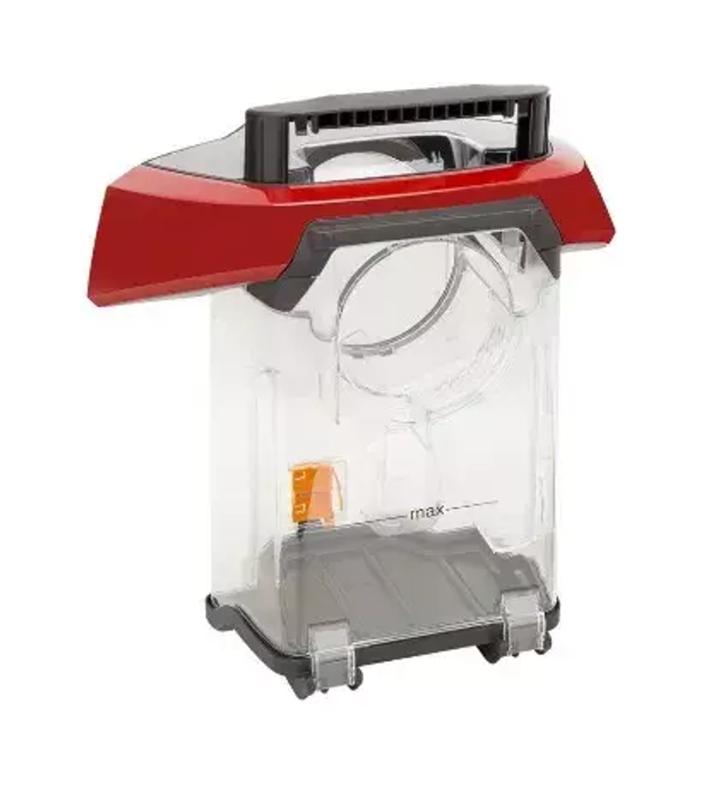 Бытовой пылесос Miele Blizzard CX1 EcoLine SKRP3, серебристый, красный