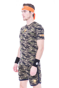Теннисная футболка Hydrogen Printed Tech Tee - Green