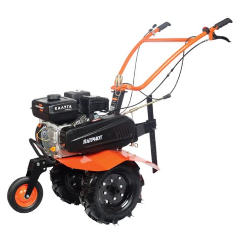 Мотоблок бензиновый ПАТРИОТ КАЛУГА  (поворотный руль) Россия