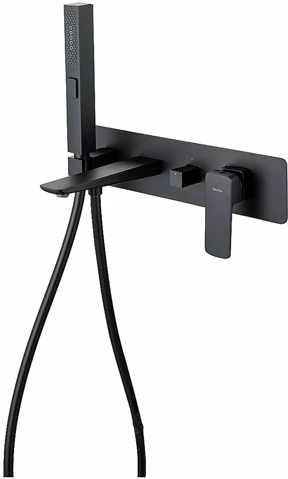 Смеситель для ванны Allen Brau Infinity 5.21007-31 черный матовый